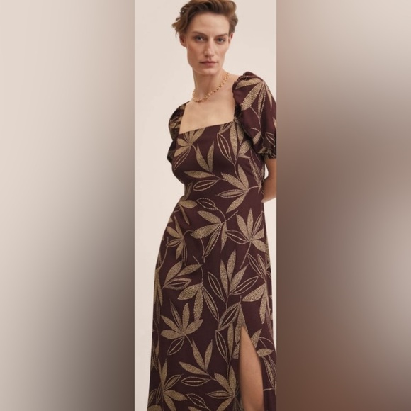 Mango Print Dress - Picture 4 of 9